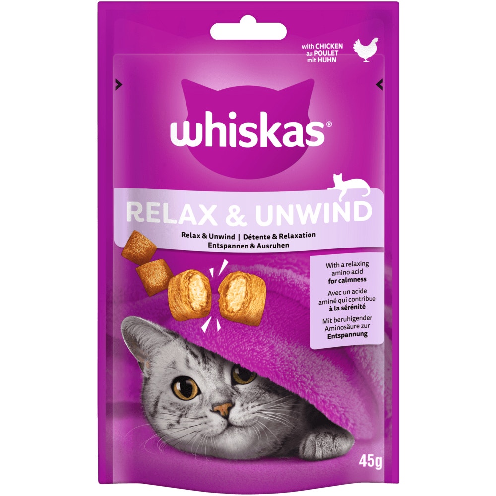 WHISKAS® RELAX & UNWIND Huhn, 45g - 1